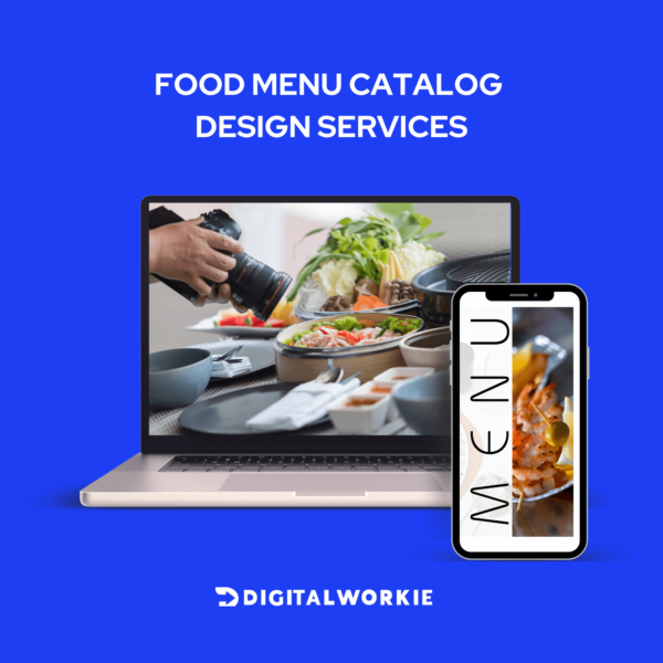 food menu catalog design services